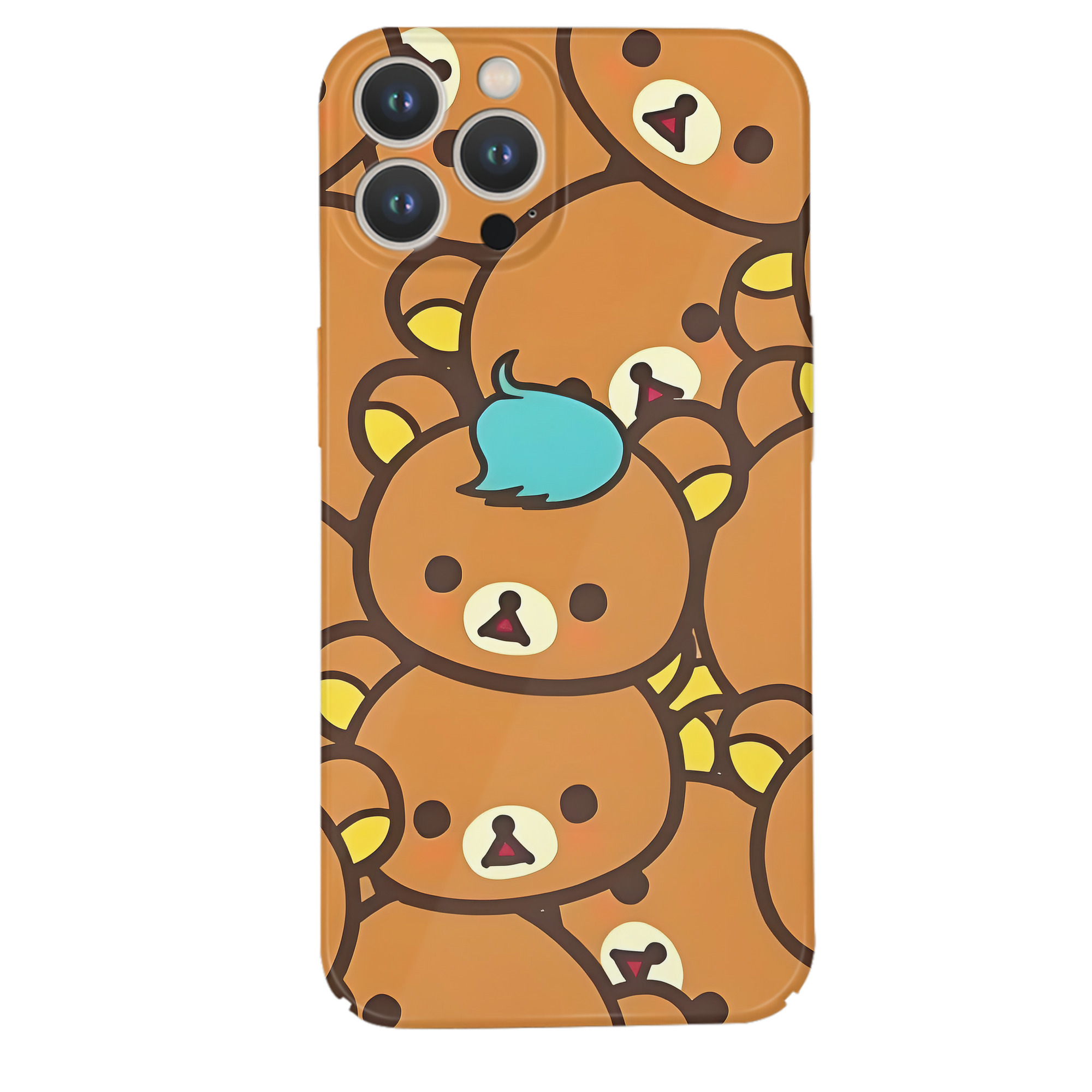 （画像用） リラックマ リラックマ キイロイトリ Rilakkuma Korilakkuma Kiiroitori 【iPhone 14シリーズ対応】ハードケース